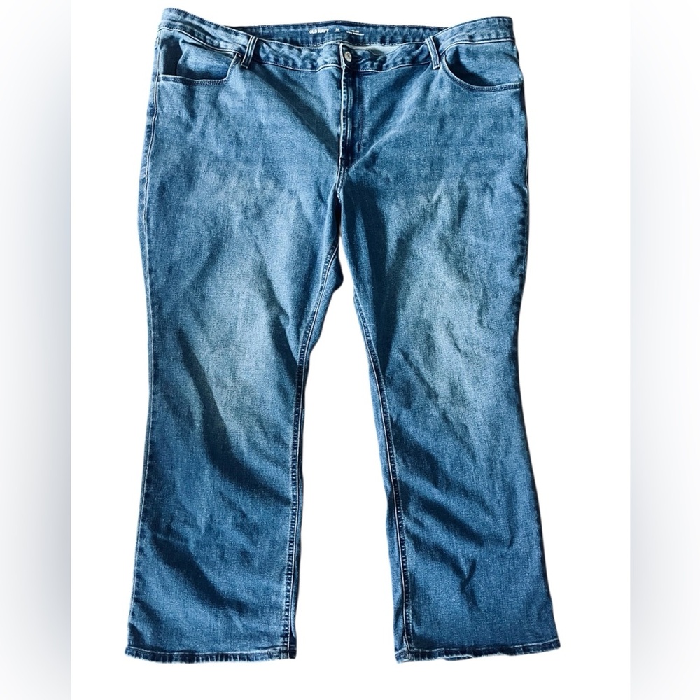 OLD NAVY MIDRISE WOW BOOT CUT JEANS Size 24 Short